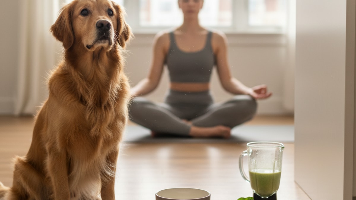 Blog Post: dog food for chicken allergy - Professional illustration