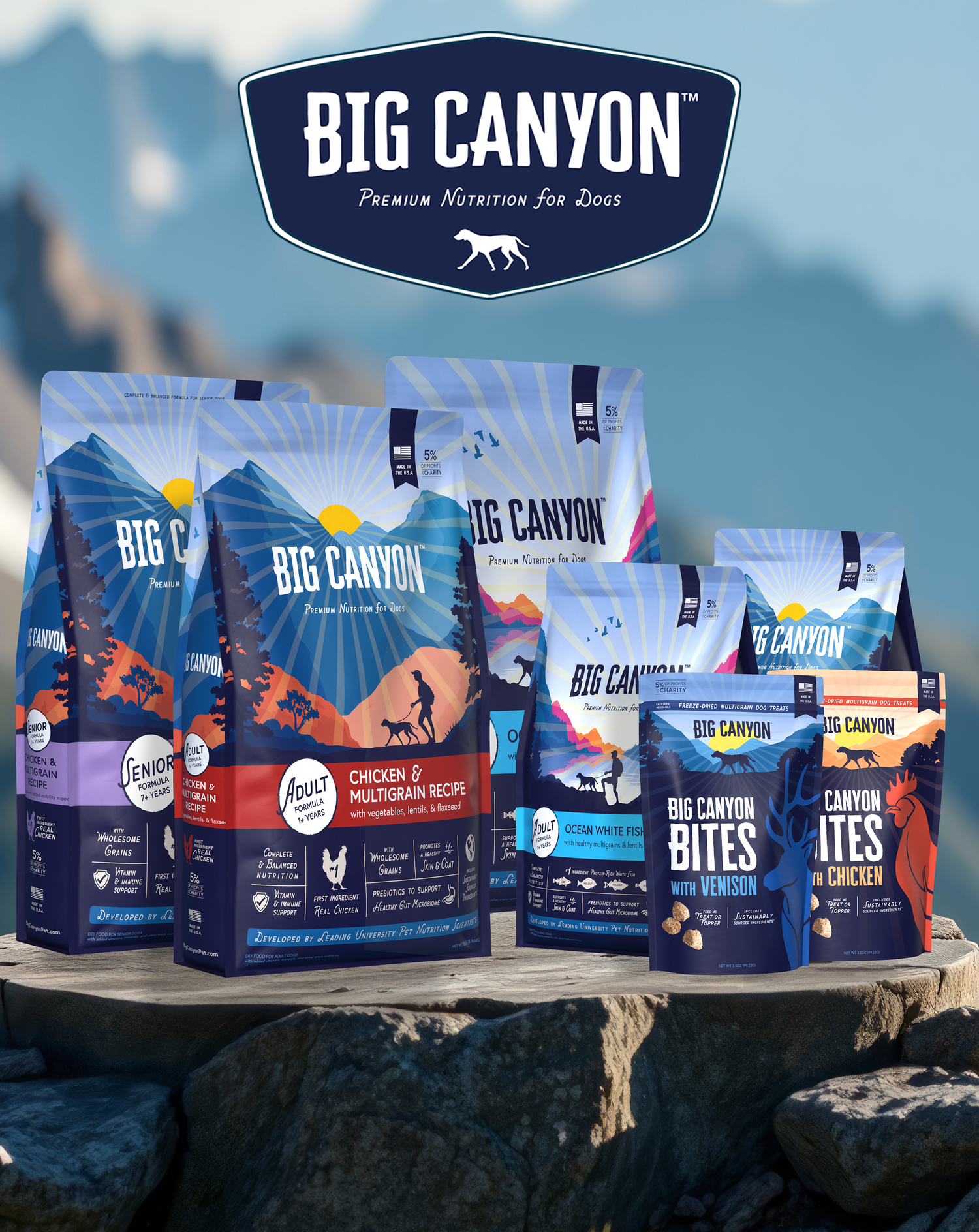 7 Benefits to a Big Canyon diet for your dog